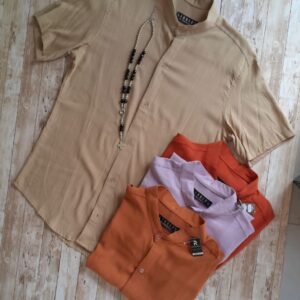 Camisa de lino spandex